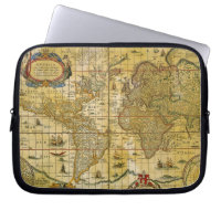 Carte du monde vintage