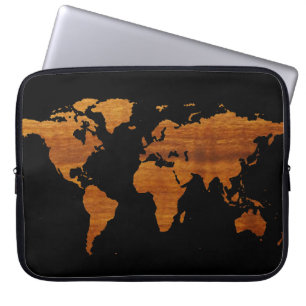 Protection Pour Ordinateur Portable carte mondiale
