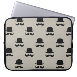 Protection Pour Ordinateur Portable Casquettes et moustaches de hippie