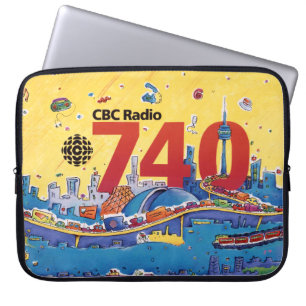 Protection Pour Ordinateur Portable  CBC Radio 740 - Habillage promotionnel (1980)