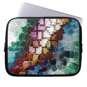 Protection Pour Ordinateur Portable Centré sur le cube
