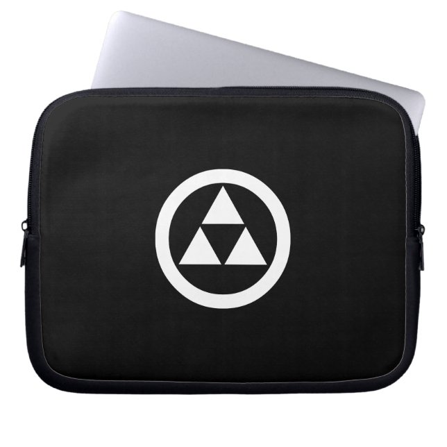 Protection Pour Ordinateur Portable Cercle avec trois écailles (Devant)