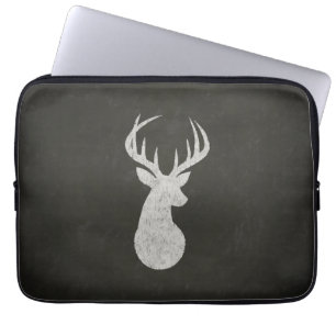 Protection Pour Ordinateur Portable Cerfs communs avec le dessin de craie
