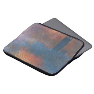 Protection Pour Ordinateur Portable Chambres du Parlement, Londres par Claude Monet