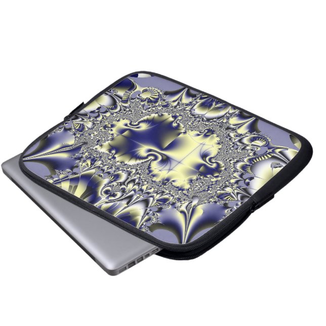 Protection Pour Ordinateur Portable Chaos Violet (Devant bas)
