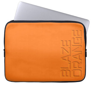 Protection Pour Ordinateur Portable Chasse élevée orange de visibilité de flamme