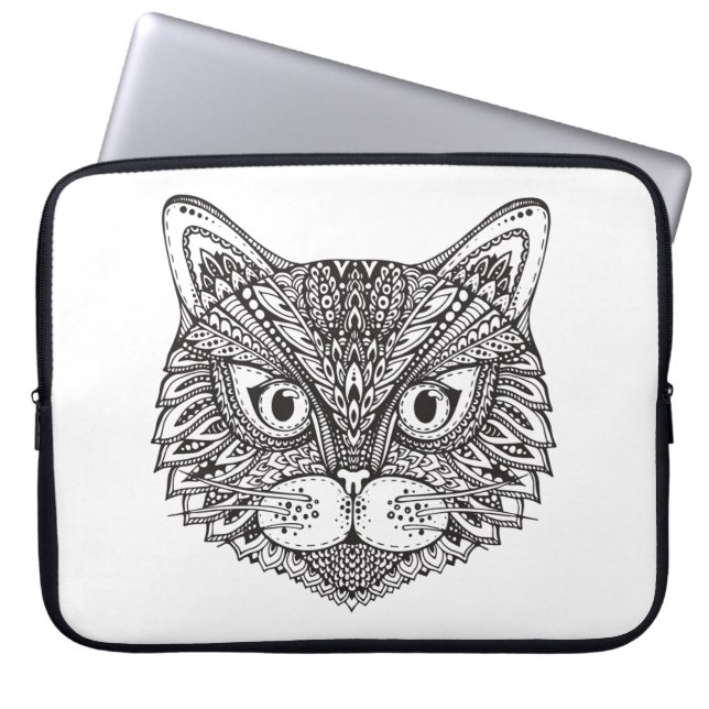 Protection Pour Ordinateur Portable Chat de style (Devant)