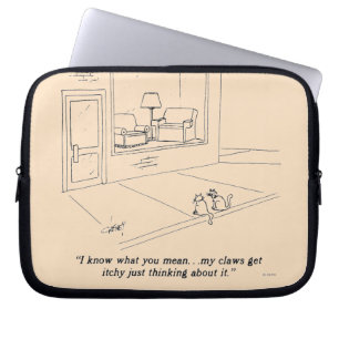 Protection Pour Ordinateur Portable Chats griffant des meubles