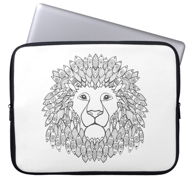 Protection Pour Ordinateur Portable Chef inspiré 3 de lion (Devant)