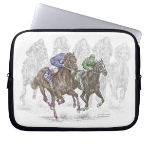 Protection Pour Ordinateur Portable Chevaux de course à la galopante