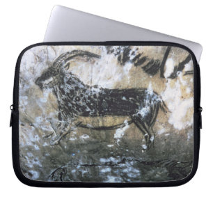 Protection Pour Ordinateur Portable Chèvre ou chamois, peinture de roche dans la sall
