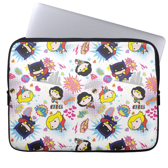 Protection Pour Ordinateur Portable Chibi Super Heroine Motif (Devant)