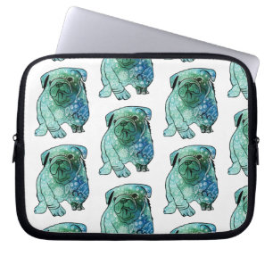 Protection Pour Ordinateur Portable Chien Français Bulldog Neoprène Manche Ordinateur