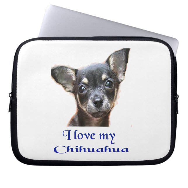 Protection Pour Ordinateur Portable Chihuahua (Devant)
