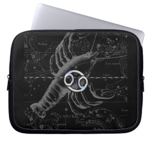 Protection Pour Ordinateur Portable Chrome comme Cancer Zodiac Connexion Hevelius