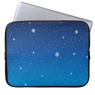 Protection Pour Ordinateur Portable Ciel nocturne étoilé bleu profond