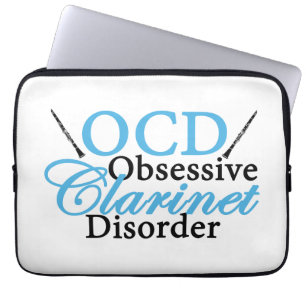Protection Pour Ordinateur Portable Clarinette mignonne