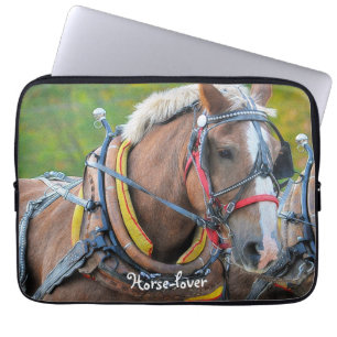 Protection Pour Ordinateur Portable Clydesdale Team Horse-lover pour ordinateur portab