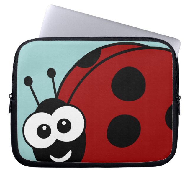 Protection Pour Ordinateur Portable Coccinelle (Devant)