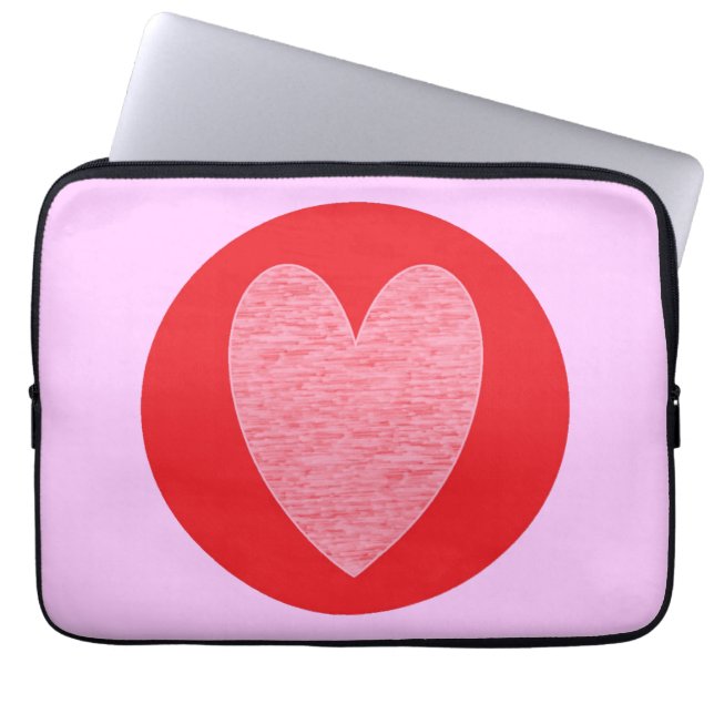 Protection Pour Ordinateur Portable Coeur 3 (Devant)