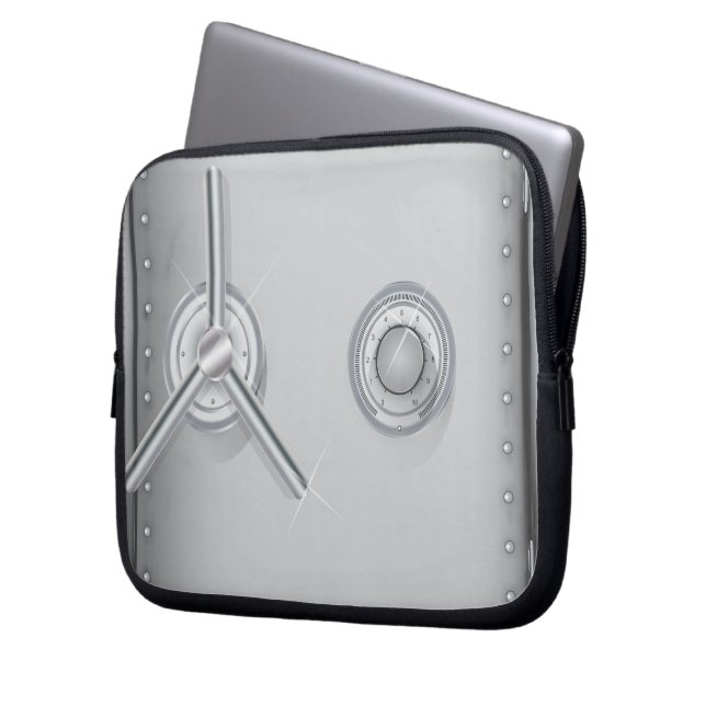 Protection Pour Ordinateur Portable Coffre-fort de banque (devant gauche)
