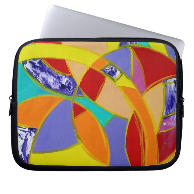 Protection Pour Ordinateur Portable Composition #5 par Michael Moffa (Devant)