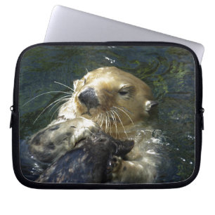 Protection Pour Ordinateur Portable Conception de loutre mignonne pour les amoureux de