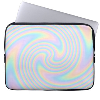 Protection Pour Ordinateur Portable Conception en pastel de torsion de remous