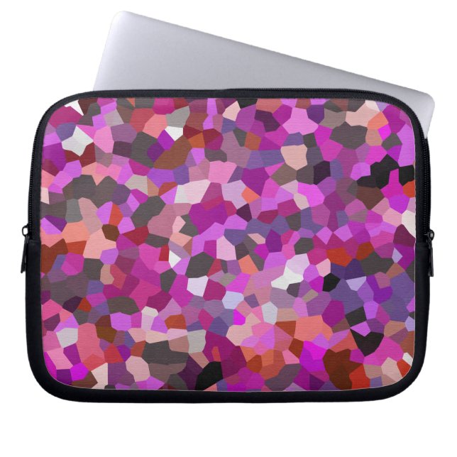 Protection Pour Ordinateur Portable Confetti Magenta Mind (Devant)