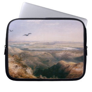 Protection Pour Ordinateur Portable Confluent du Yellowstone et du Missouri par Bodmer