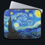 Protection Pour Ordinateur Portable Cool Starry Night Vincent Van Gogh peinture<br><div class="desc">Nuit étoilée par Vincent Van Gogh peinture cool ancien chef-d'oeuvre art fin restauré impressionnisme douleur peinture vibrante couleur saturée belle qualité haute résolution paysage paysage art post décoration</div>