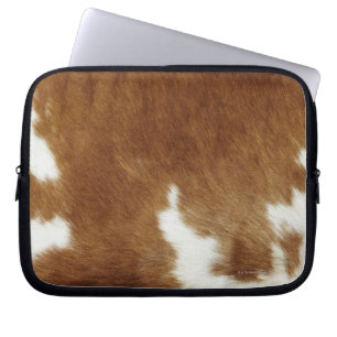 Protection Pour Ordinateur Portable Copie Brown de peau de vache