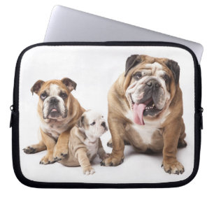 Protection Pour Ordinateur Portable Coque d'amoureuse bavette de chien de chiot 