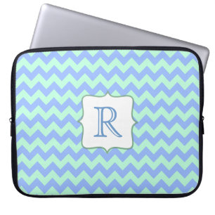 Protection Pour Ordinateur Portable Coque d'ordinateur portable Monogram Chevron perso
