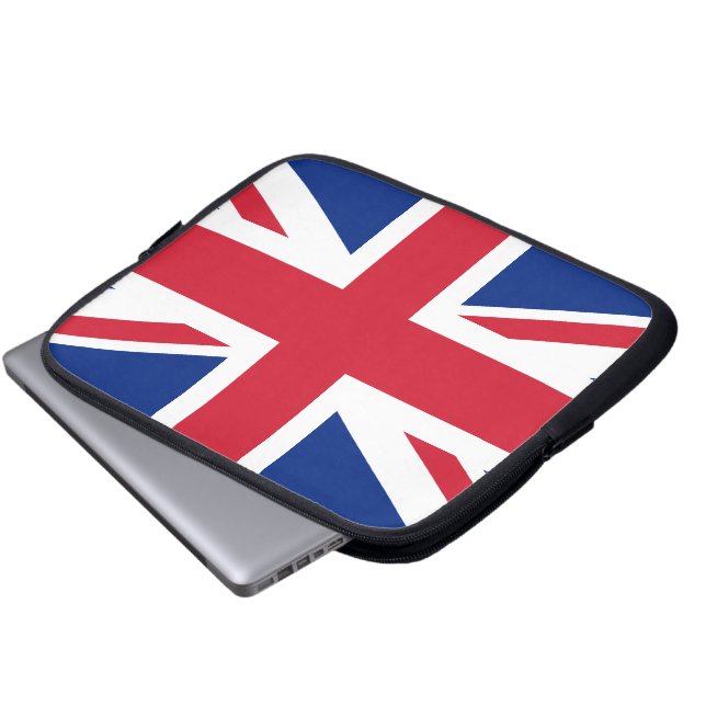 Protection Pour Ordinateur Portable coque d'ordinateur portable Union Jack (Devant bas)