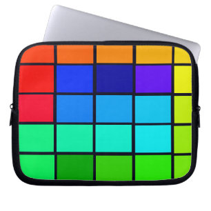 Protection Pour Ordinateur Portable Coque ipad mou Zippered coloré d'ordinateur