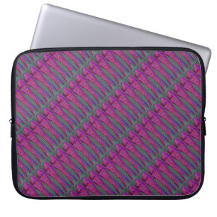 Protection Pour Ordinateur Portable coque motif de poisson violet