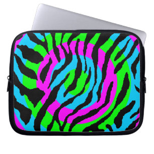 Protection Pour Ordinateur Portable Corey Tiger Impression Néon Tigre 80s