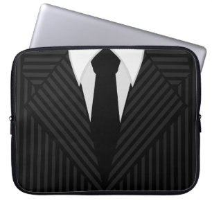 Protection Pour Ordinateur Portable Costume de filet et cool de cravate douilles