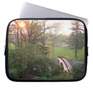 Protection Pour Ordinateur Portable Coucher de soleil au Rainbow Bridge à Grove City C