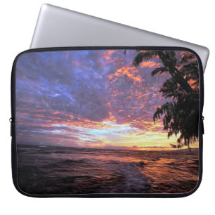 Protection Pour Ordinateur Portable Coucher du soleil à la plage