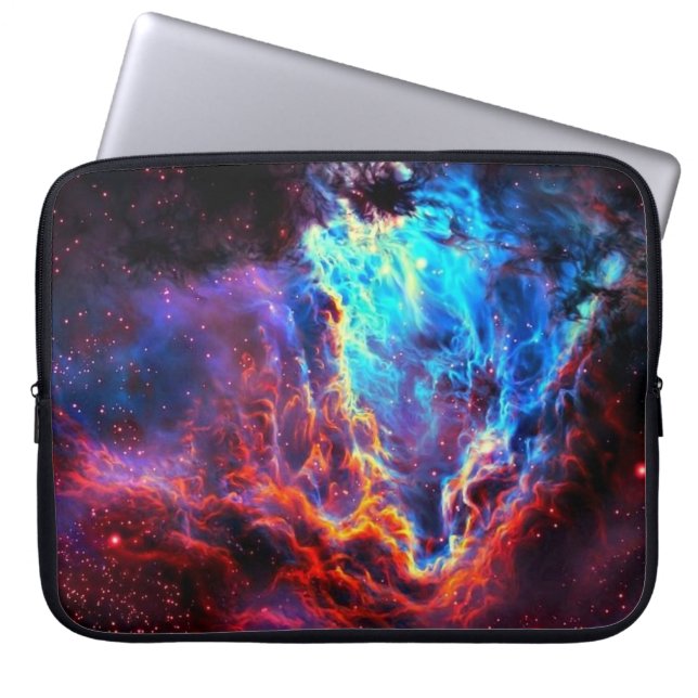 Protection Pour Ordinateur Portable Couleur étonnante Composite Star Nebula (Devant)