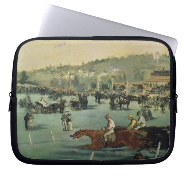 Protection Pour Ordinateur Portable Course de chevaux de Manet |, 1872 (Devant)