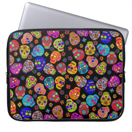 Protection Pour Ordinateur Portable Crâne à sucre