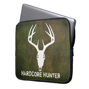 Protection Pour Ordinateur Portable Crâne de chasse de cerfs communs avec des