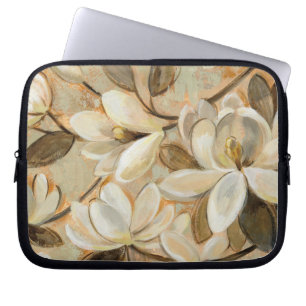 Protection Pour Ordinateur Portable Crème de simplicité de magnolia