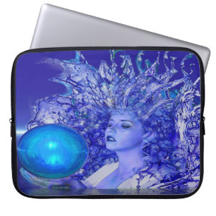 Protection Pour Ordinateur Portable Cristal bleu