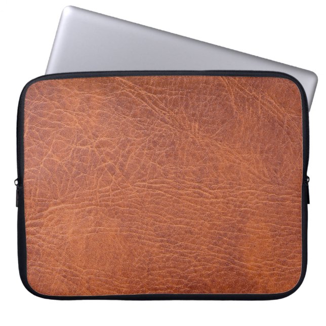 Protection Pour Ordinateur Portable Cuir Brown (Devant)