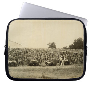 Protection Pour Ordinateur Portable Cuir de séchage, Argentine (copie d'albumen sur l
