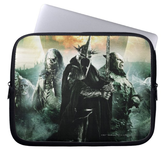 Protection Pour Ordinateur Portable Cuisine et orcs (Devant)